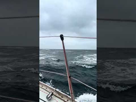 Big swells comes rolling in! #northsea #sailing #sailboat #ocean #boatlife