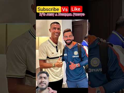 Ronaldo aur Virat Kohli Ka Epic Prank! 😱 | Unbelievable Moment #shorts #shortsfeed