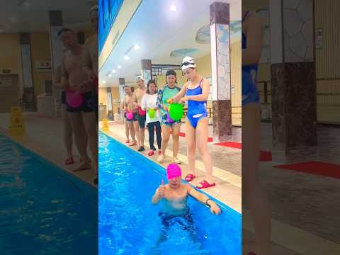 Swimming Pool 👙 🥽 Swimming Cap 🤪😚✌️#shorts #swimming #fitness #flyboard #bluesilver #waterpark