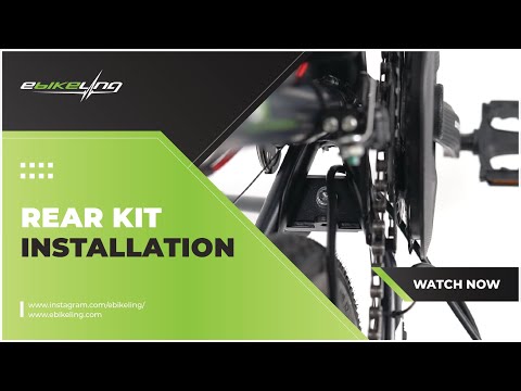 How To: Rear Conversion Kit Installation Tutorial | eBikeling 2022