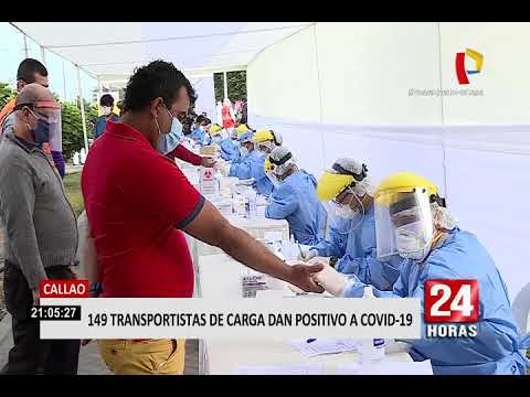 149 transportistas de carga dan positivo a COVID-19