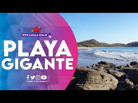 Familias disfrutan vacaciones de Semana Santa en playa Gigante, Rivas
