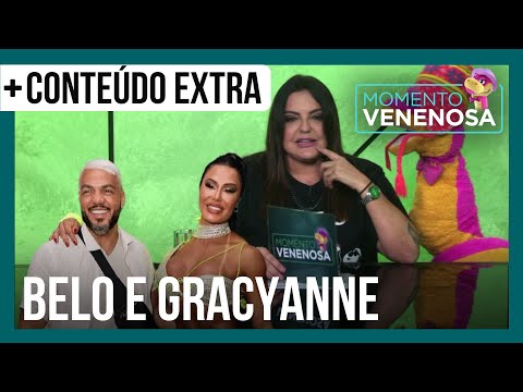 Gracyanne Barbosa reage a choro de Belo durante show após separação | Momento Venenosa