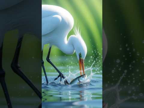 ||चलाक मछली और बगुला की कहानी 🤯😱|| #3danimation #anujkidstv #shorts