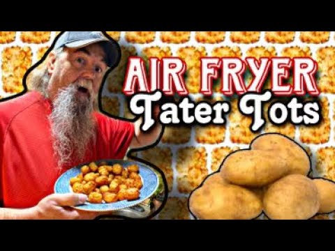 Crispy Delicious Tater Tots - Air Fryer #howto 
#airfryer 
#recipes 
How to make Crispy Golden brown tater tops in air fryer fast easy & del