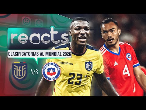 ECUADOR  VS. CHILE  | CLASIFICATORIAS 2026  EN VIVO