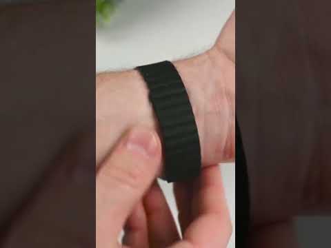 Trying on magnetic straps for Samsung Galaxy Watch 4 Classic #galaxywatch #samsung #magnetic