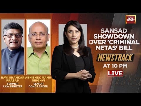 NewsTrack | Top Legal Eagles From Govt & Oppn Face-Off | RS Prasad, Abhishek Manu Singhvi Exclusive