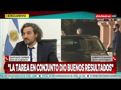 Santiago Cafiero: Nuestro gobierno escucha