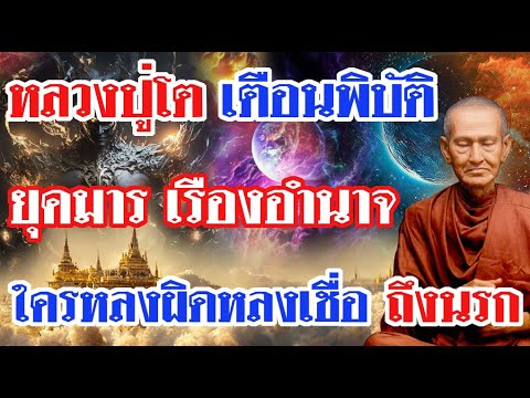 หลวงปู่โตเตือนพิบัติยุคมารเ