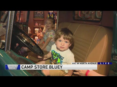 Weekend Break: Camp Store Bluey