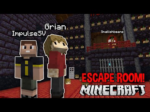 I Made a Weird Escape Room for Grian & Impulse!