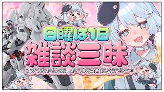 【日曜は雑談🩷】毎日お疲れさまでつ！社畜オタクとお話ししよ～(*^-^*) #雑談 #ガンプラ