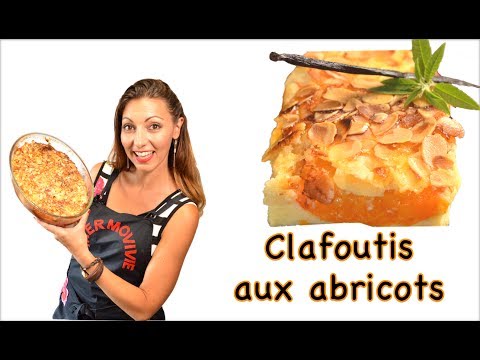 CLAFOUTIS AUX ABRICOTS, recette au Thermomix