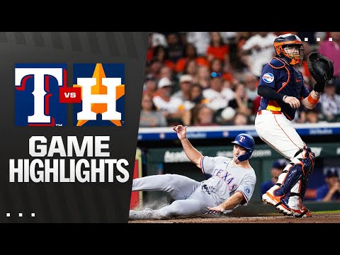 Rangers vs. Astros Game Highlights (7/13/25) | MLB Highlights