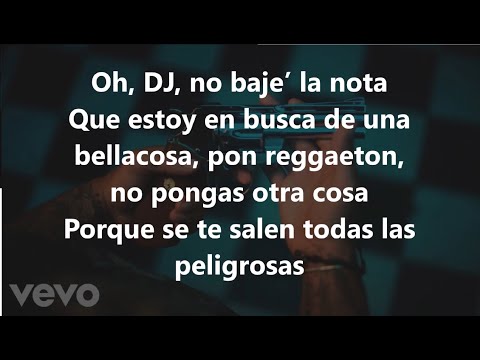LETRA PELIGROSA MALUMA lyrics