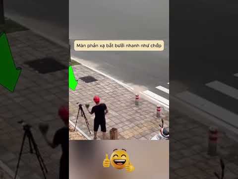 Màn phản xạ bắt bưởi nhanh như chớp