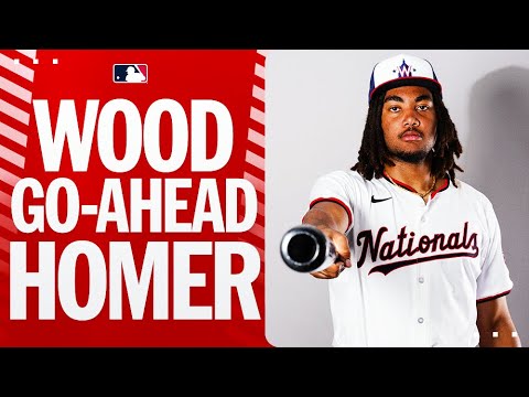 James Woods CLUTCH home run lifts the Nationals to a SWEEP!