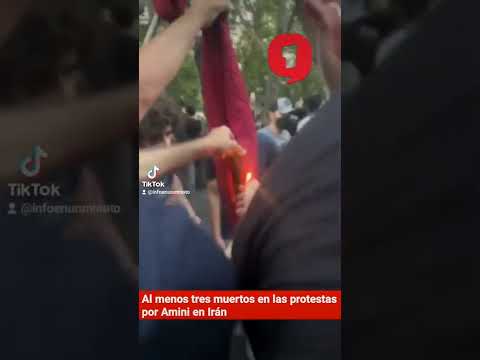 Al menos tres muertos en protestas por Amini en Irán #INFOENUNMINUTO