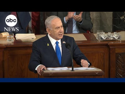 Netanyahu rails against those protesting the war in Gaza