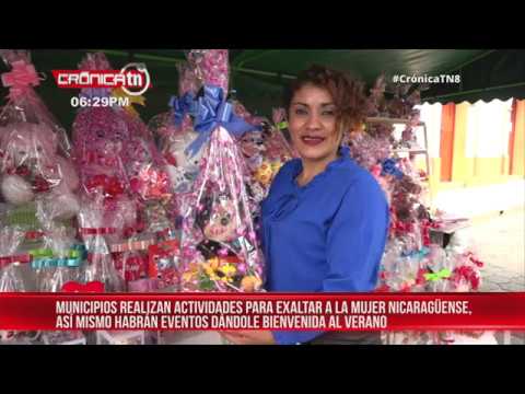 Nicaragua celebra a lo grande a la mujer este fin de semana