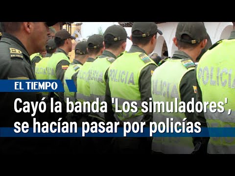 Cayeron ‘Los simuladores’ que se hacían pasar por policías para hurtar casas | El Tiempo