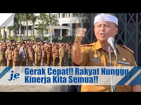 Pimpin Apel Pagi ASN, Sekda Jabar: Gerak Cepat!! Rakyat Menunggu Kinerja Kita!!