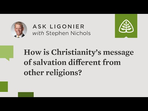 How is Christianity’s message of salvation different from other religions?