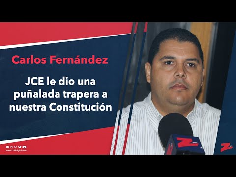 Fernández: JCE le dio una puñalada trapera a nuestra Constitución con nueva fecha para elecciones