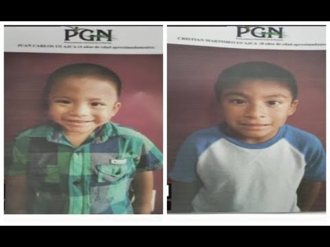 PGN busca a familiares de Juan Carlos y  Cristian Marimeo