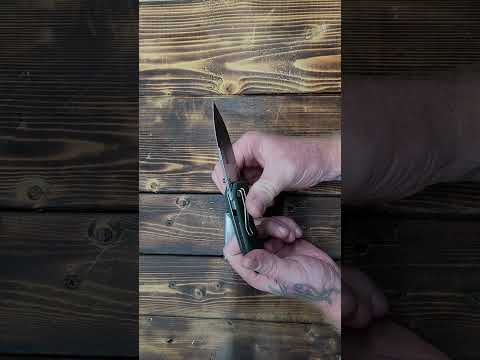 Razor-Knife FLISSA Folding Utility Knife, 3-in-1 EDC Knife G10 Handle, Belt Clip 16 Blades