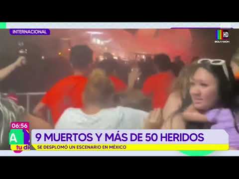 Tragedia en México deja 9 muertos y más de 50 heridos