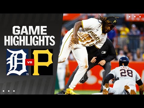 Tigers vs. Pirates Game Highlights (4/8/24) | MLB Highlights