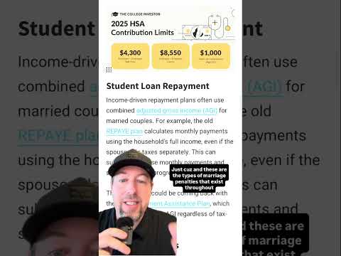 The College Investor | Marriage Penalty Hurts People Financially For Coupling Up