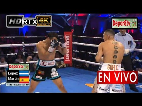 Teófimo López vs. Sandor Martin en vivo, por el peso superligero