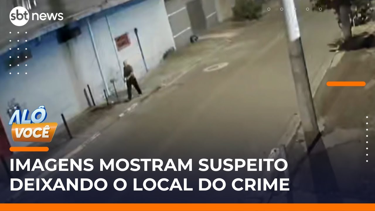 Caso Ana Imagens de segurança mostram suspeito saindo da casa da vítima após o crime | AloVoce