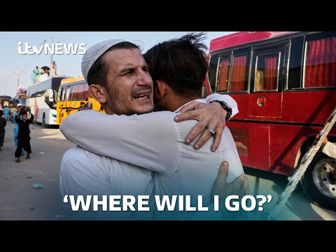 Afghan refugees fear return to Taliban rule as Pakistan ramps up mass deportations | ITV News