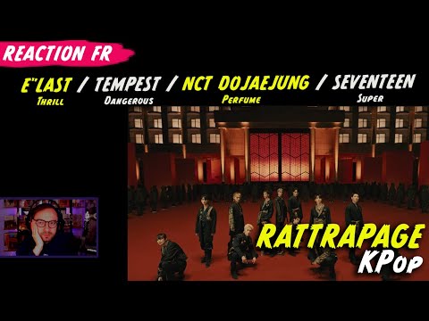 Vidéo REACTION :  E'LAST / TEMPEST / NCT DOJAEJUNG / SEVENTEEN
