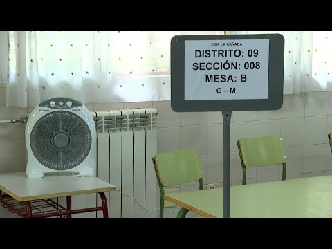 Ventiladores y agua fresca en los colegios electorales para afrontar un caluroso 23J