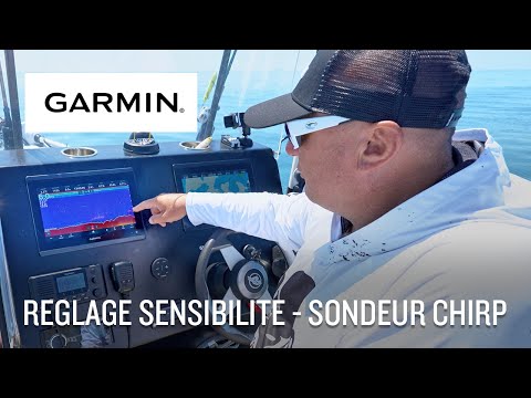Garmin | TUTO PÊCHE | Comment utiliser la technologie Sondeur CHIRP - réglage sensibilité