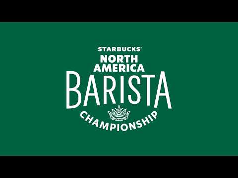 (FR) Starbucks North America Barista Championship Semi-Final: Latte Art