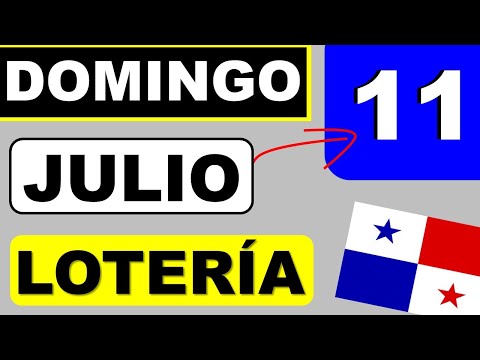 Resultados Sorteo Loteria Domingo 11 de Julio 2021 Loteria Nacional de Panama Dominical Que Jugo