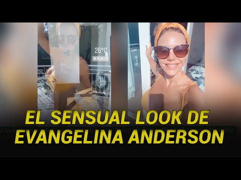 El video de EVANGELINA ANDERSON en BIKINI que la volvió tendencia en las redes