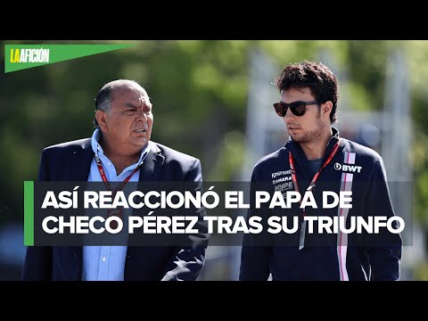 En Checo Pérez tienen a un héroe: Padre del piloto