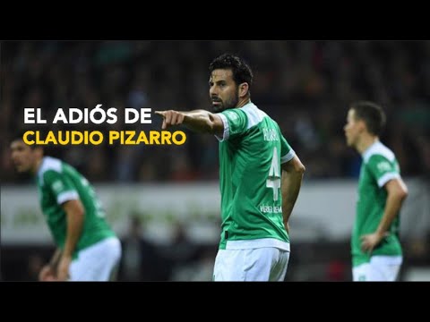 El adiós de Claudio Pizarro