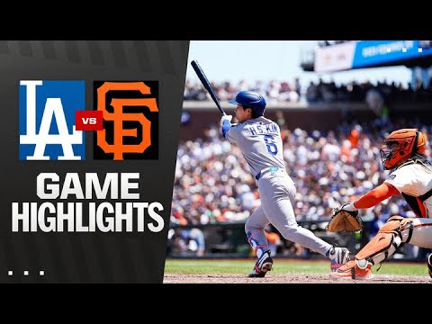 Dodgers vs. Giants Game Highlights (7/12/25) | MLB Highlights