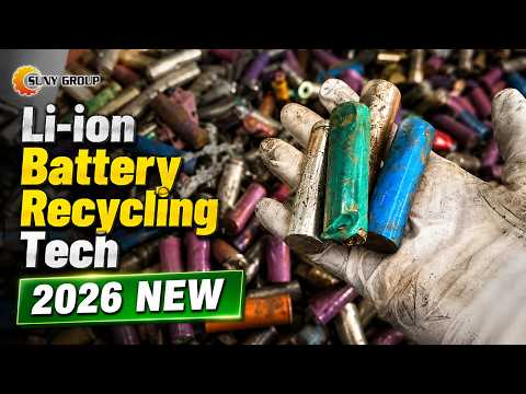 1 TPH Lithium Battery Pyrolysis & Recycling Line | NEW Tech 2026