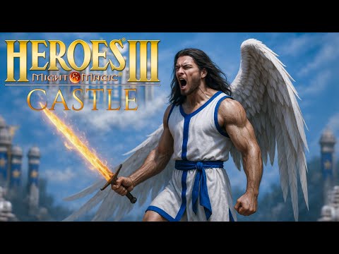 Heroes of Might and Magic 3. Castle. AI Generated.