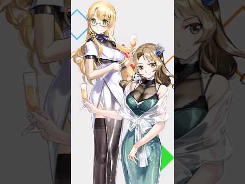 [艦これ]  1分間艦娘紹介 ノーザンプトンとヒューストン #Shorts #艦これ