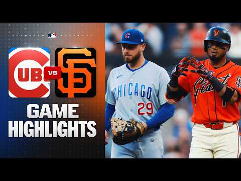시카고 컵스 vs 샌프란시스코 자이언츠 경기 하이라이트 (6/12/26) | MLB 하이라이트